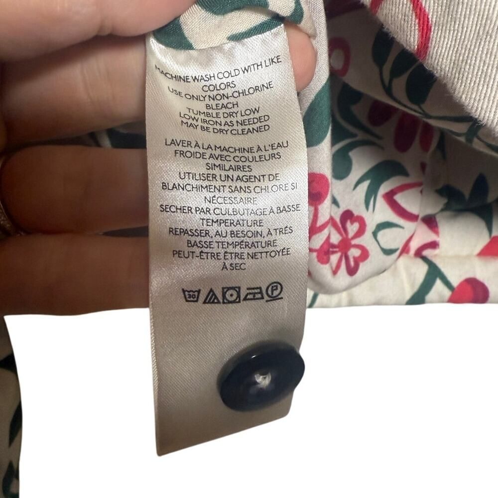 Anthropologie Floral Patterned Jacket Sz. XXS - Picture 8 of 10